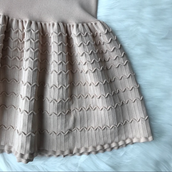 BCBG MaxAzria Suui Scalloped Peach Skirt - Picture 8 of 8